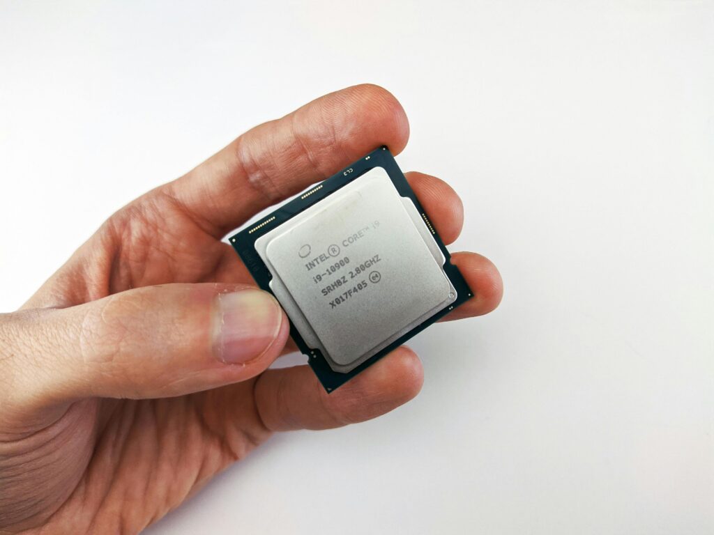 Dell G15 gaming laptop. This Image shows the processor of the laptop