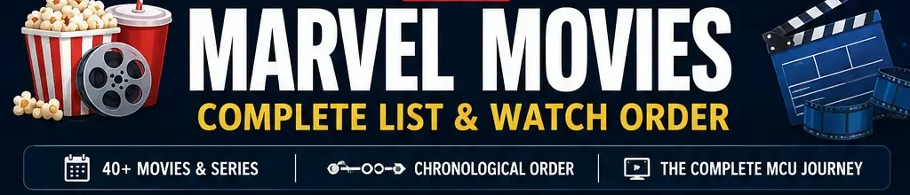 marvel movies and series watch order infographic 2026